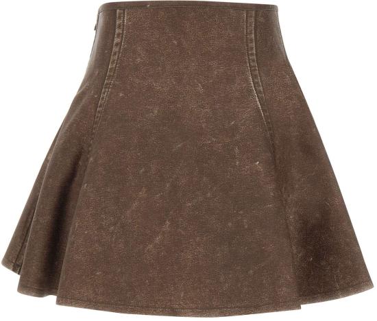 26FW 디젤 미디 스커트 3260262 BROWN - DIESEL
