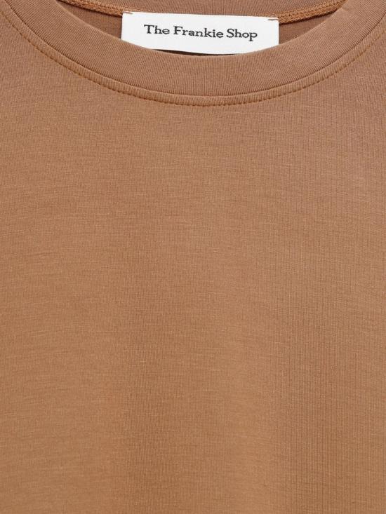26SS 더프랭키샵 반팔 티셔츠 TSFS21813211 CAMEL - THE FRANKIE SHOP