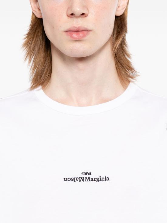 26FW 마르지엘라 반팔 티셔츠 S50GC0736 S22816100 White - MAISON MARGIELA