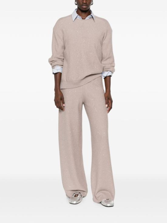 26FW 파비아나 필리피 스웨터 MAD216F097 D2960165 Dark beige - FABIANA FILIPPI