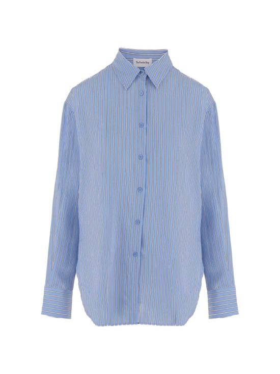 26SS 더프랭키샵 셔츠 CHFS22078923 BLUE WHITE STRIPE