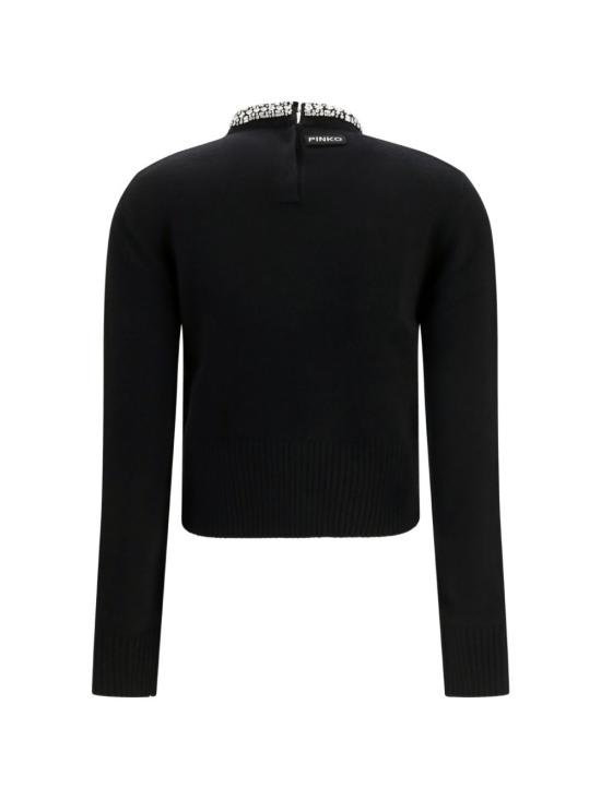 26FW 핑코 스웨터 107274 A3GIZ99 BLACK - PINKO