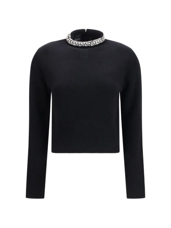 26FW 핑코 스웨터 107274 A3GIZ99 BLACK