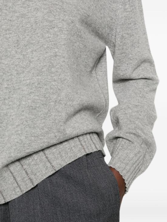 26FW 파비아나 필리피 스웨터 MAD216F028 M2818132 Light grey - FABIANA FILIPPI