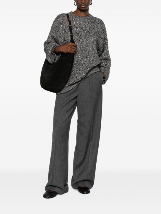 26FW 파비아나 필리피 스웨터 MAD216F091 M3158070 Dark grey - FABIANA FILIPPI