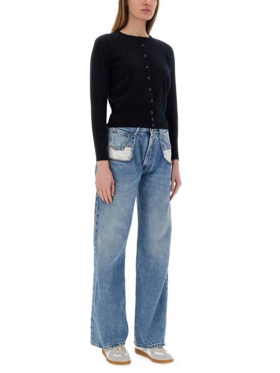 26SS 마르지엘라 컨트래스티드 포켓 스트레이트 진 S51LA0052 S30513470 DENIM - MAISON MARGIELA