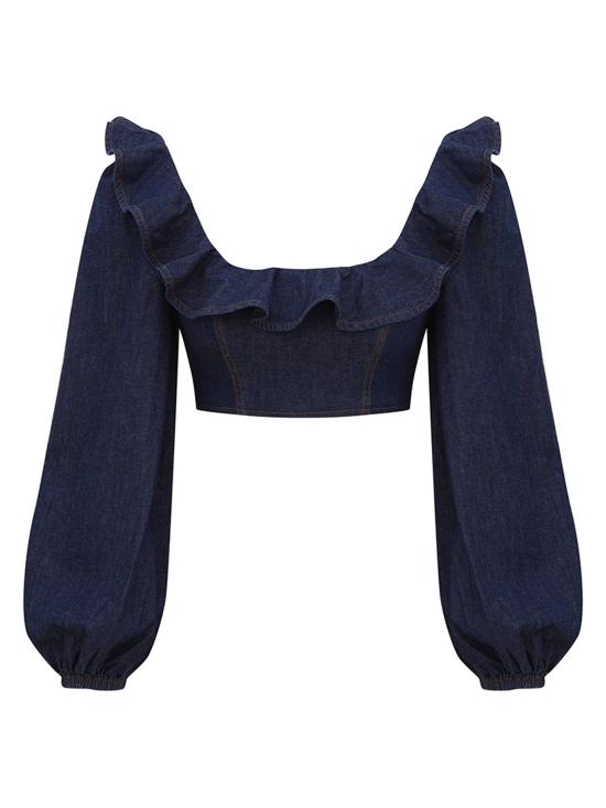 26FW 짐머만 블라우스 7193TSS261 INK Blu