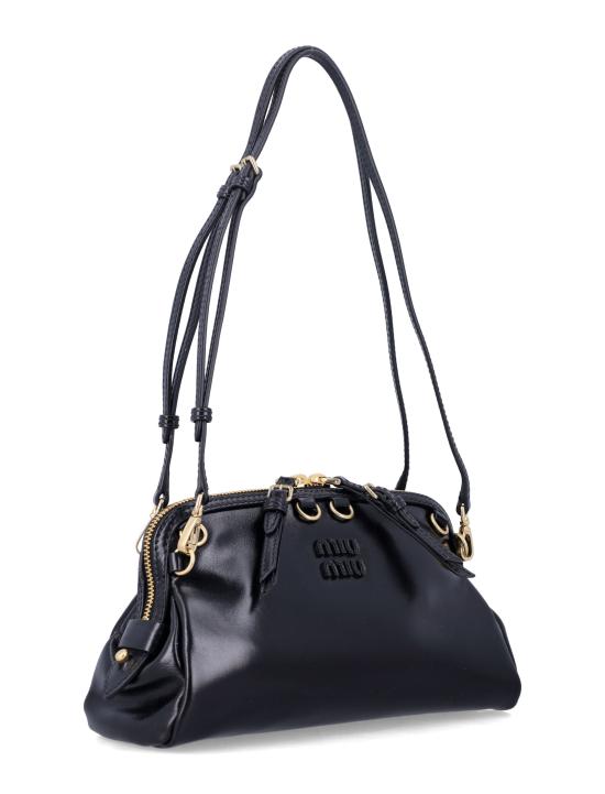 26SS 미우미우 카프리스 레더 클러치 5BF1312IEO F0002 Nero - MIU MIU