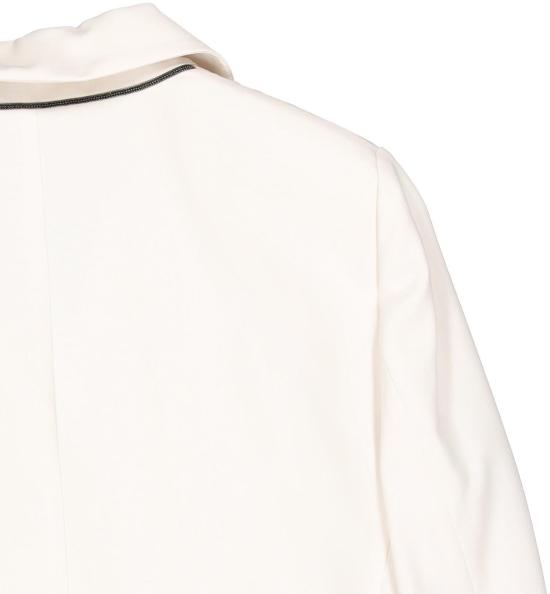  브루넬로 쿠치넬리 탑 MH5802610TH580C579 WHITE - BRUNELLO CUCINELLI