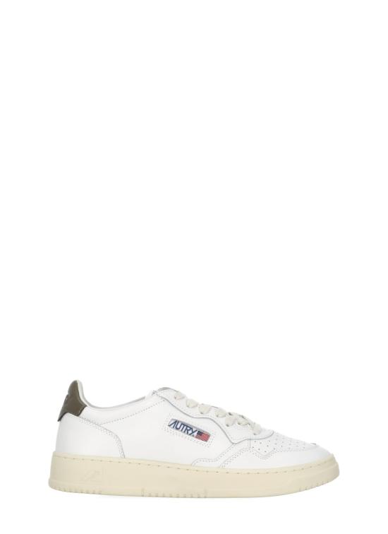 26FW 오트리 메달리스트 로우 스니커즈 AULM LL28WHT CHOCO White