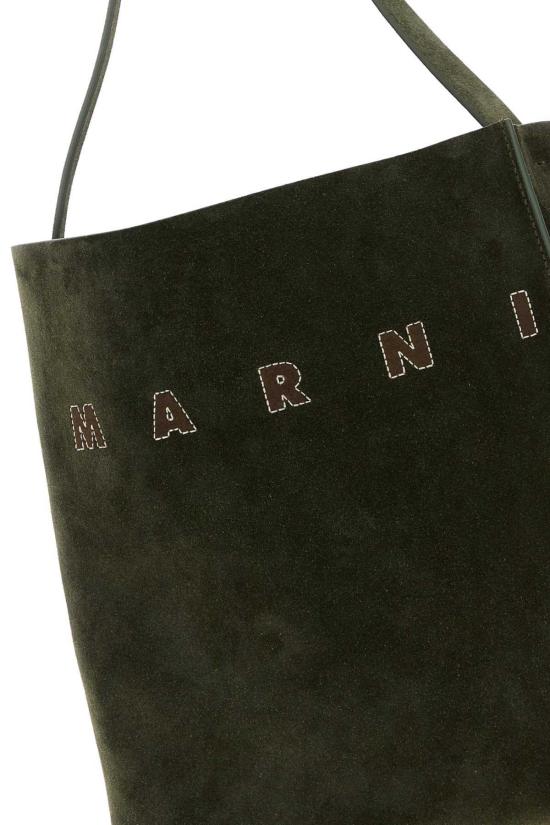  마르니 숄더백 스웨이드 스몰 뮤제오 숄더백 - MARNI