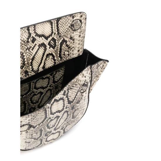 26FW 반들러 토트백 HORTENSIA BAG MINI ISPYT BLACK WHITE - WANDLER
