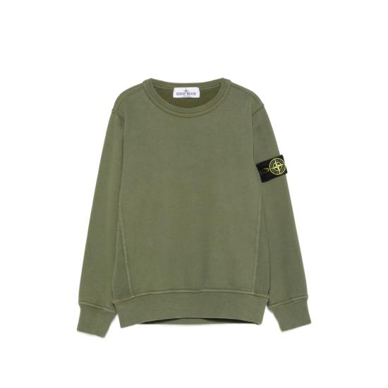 26FW [키즈] 스톤 아일랜드 캐시미어 니트 166100001 S0A20 V005G GREEN