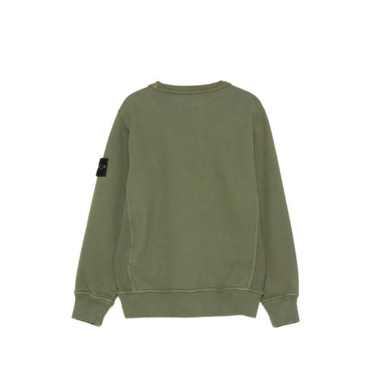 26FW [키즈] 스톤 아일랜드 캐시미어 니트 166100001 S0A20 V005G GREEN - STONE ISLAND