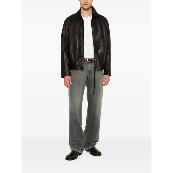 26FW 조르지오 브라토 가죽 자켓 GU27F28005MGA TMORO BROWN - GIORGIO BRATO
