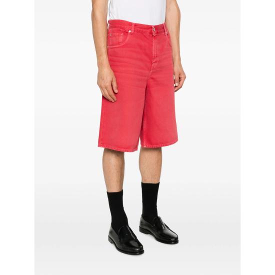 26FW 세븐포올맨카인드 데님 숏팬츠 7TI00H11 WIDW LEG 3M8 RED - 7 FOR ALL MANKIND