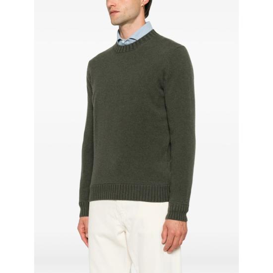 26FW 마가찌노 리캄비 스웨터 80 GIROCOLLO 21547 GREEN - MAGAZZINO RICAMBI