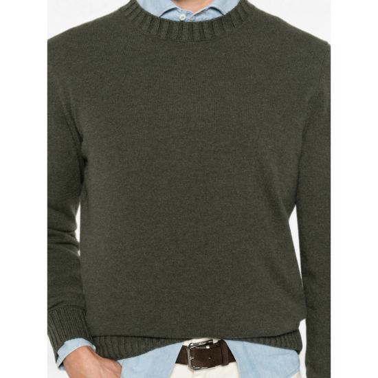 26FW 마가찌노 리캄비 스웨터 80 GIROCOLLO 21547 GREEN - MAGAZZINO RICAMBI