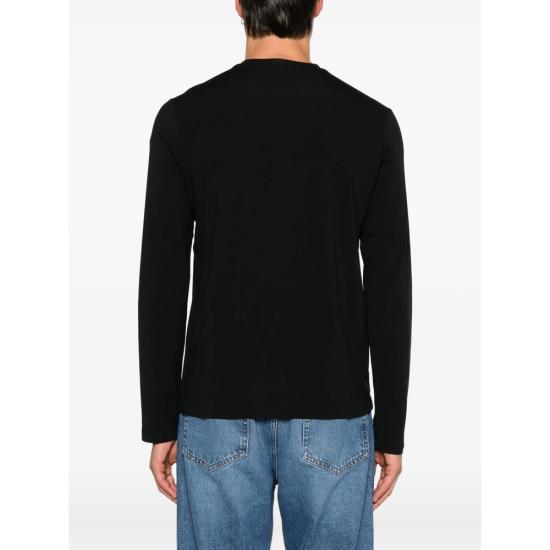 26FW 마가찌노 리캄비 긴팔 티셔츠 02 OSSIGENO 90 BLACK - MAGAZZINO RICAMBI