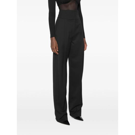 26FW 엘리자베타프랜치 스트레이트 팬츠 PA17966E2 110 BLACK - ELISABETTA FRANCHI