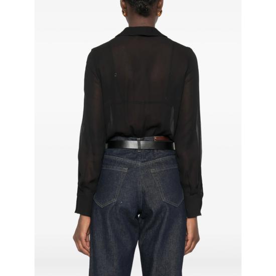 26FW 엘리자베타프랜치 바디수트 티셔츠 CB00966E2 110 BLACK - ELISABETTA FRANCHI
