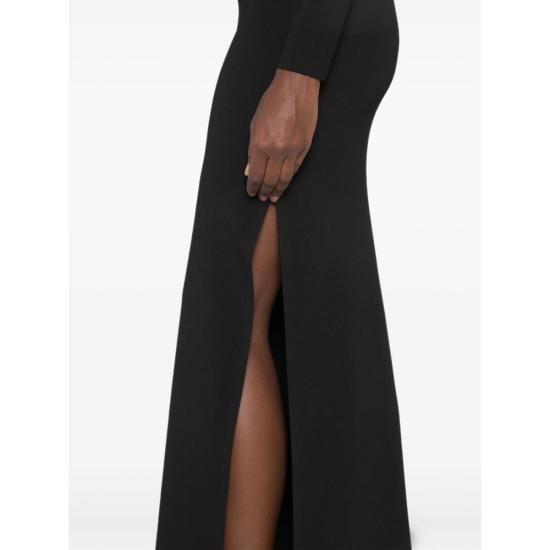 26FW 엘리자베타프랜치 롱 원피스 AM18S66E2 110 BLACK - ELISABETTA FRANCHI