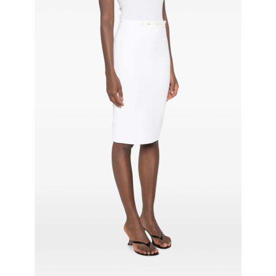 26FW 엘리자베타프랜치 숏 스커트 GO22366E2 360 WHITE - ELISABETTA FRANCHI