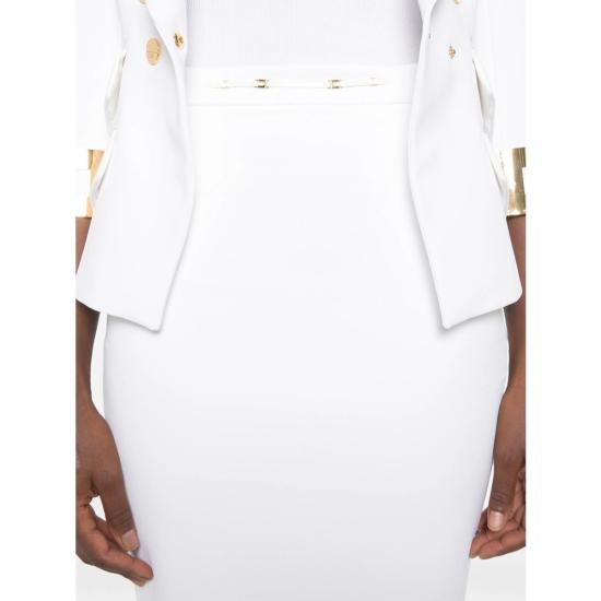 26FW 엘리자베타프랜치 숏 스커트 GO22366E2 360 WHITE - ELISABETTA FRANCHI
