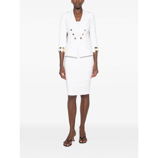 26FW 엘리자베타프랜치 자켓 GI26866E2 360 WHITE - ELISABETTA FRANCHI