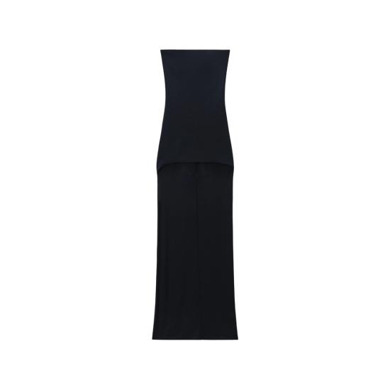 26FW 알렉산더 왕 롱 원피스 1CC3266999 001 BLACK