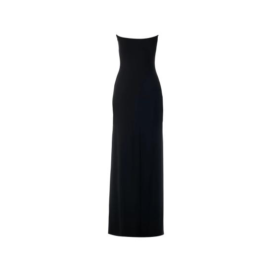 26FW 알렉산더 왕 롱 원피스 1CC3266999 001 BLACK - ALEXANDER WANG
