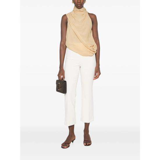 26FW 엘리자베타프랜치 크롭 팬츠 PA19866E2 193 NEUTRALS - ELISABETTA FRANCHI