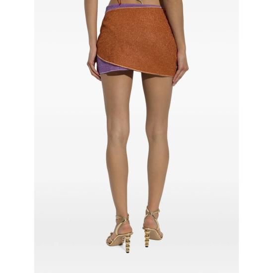 26FW 오세리 비치웨어 LDGF268 LUREX ORLIL BROWN PURPLE - OSÉREE