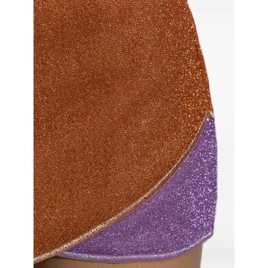 26FW 오세리 비치웨어 LDGF268 LUREX ORLIL BROWN PURPLE - OSÉREE