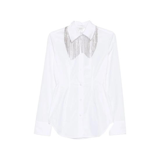 26FW 스포트막스 셔츠 SPXPESI 198 001 WHITE
