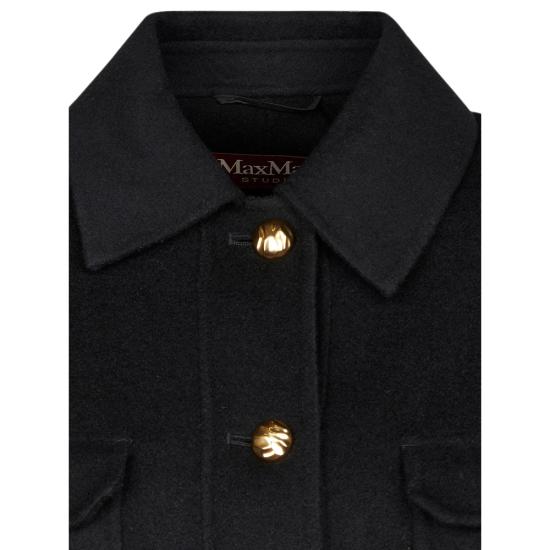 26FW 막스마라 스튜디오 자켓 MSTVENERE 651 007 BLACK - MAX MARA STUDIO