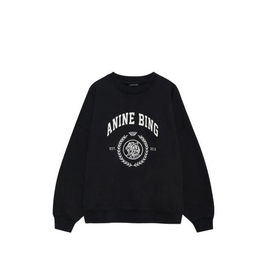 26FW 애니빙 긴팔 티셔츠 A 08 12679 VTG3 BLACK
