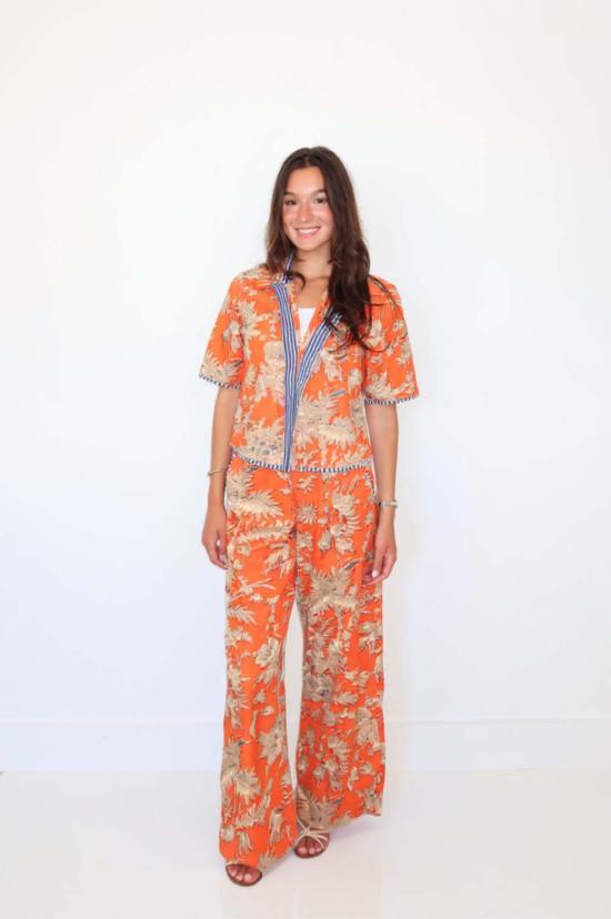  Nibi MTK 탑 Nibi Mtk Vita 셔츠 Tangerine Mirage - OTHER BRANDS
