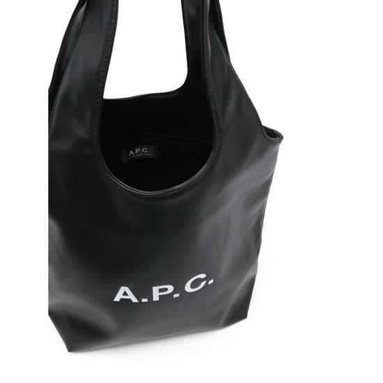26FW 아페쎄 니논 스몰 토트백 PUAAT M61861 LZZ BLACK - A.P.C.