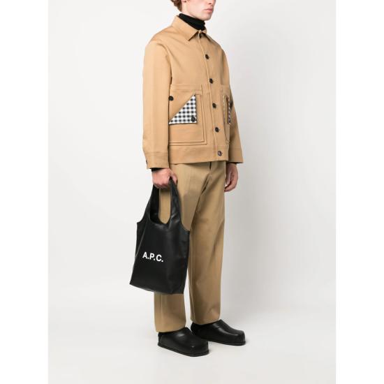 26FW 아페쎄 니논 스몰 토트백 PUAAT M61861 LZZ BLACK - A.P.C.