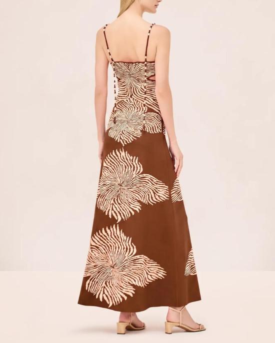  알렉시스 롱 원피스 A2260423 1230 BROWN - ALEXIS