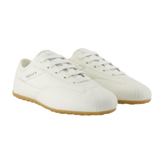  알렉산더 맥퀸 스니커즈 EC1 송아지 가죽  화이트 - ALEXANDER MCQUEEN