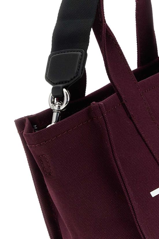  마크제이콥스 토트백 마크 제이콥스 캔버스 미니  핸드백 다크플럼 - MARC JACOBS