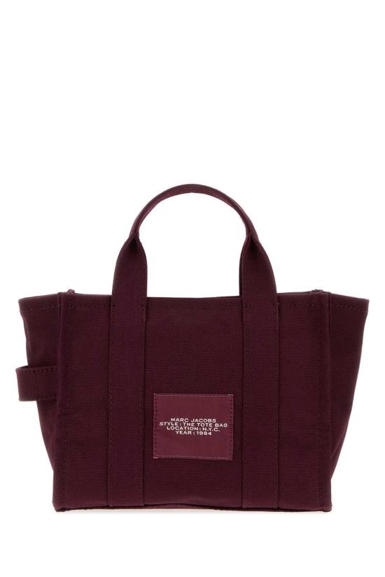  마크제이콥스 토트백 마크 제이콥스 캔버스 미니  핸드백 다크플럼 - MARC JACOBS