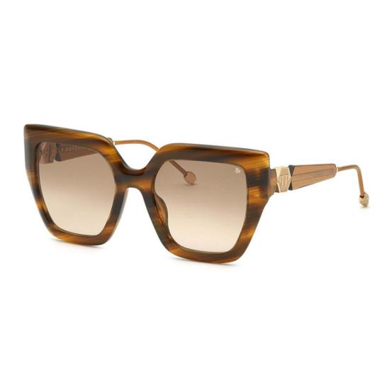  필립 플레인 선글라스 스퀘어 풀림 Spp064 S03 Bq 선글라스 브라운 - PHILIPP PLEIN