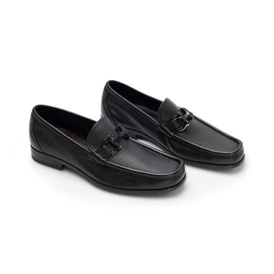  살바토레 페라가모 로퍼 페라가모 그란디오소 가죽  블랙 - SALVATORE FERRAGAMO