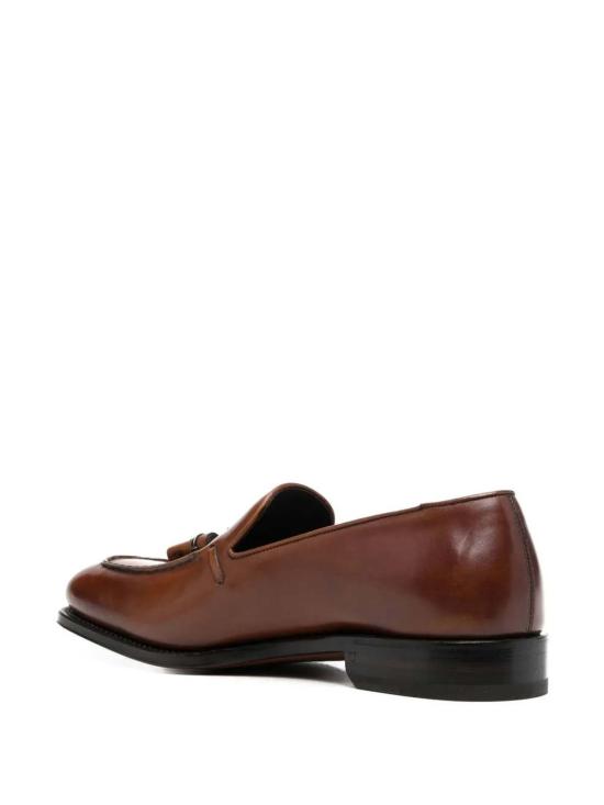 살바토레 페라가모 로퍼 페라가모 태슬 디테일 가죽  브라운 - SALVATORE FERRAGAMO