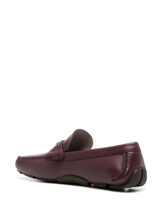  살바토레 페라가모 로퍼 페라가모 간치니 버클 가죽  레드 - SALVATORE FERRAGAMO
