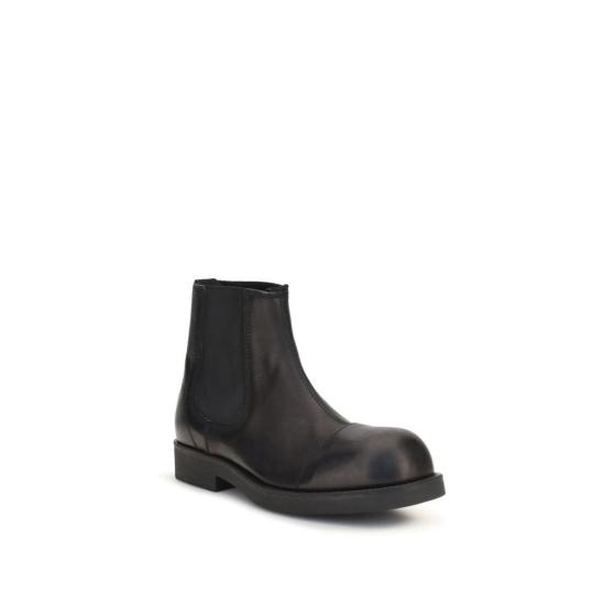  MM6 메종마르지엘라 부츠 Mm6 메종 마르지엘라 보스 타우러스 첼시  블랙 - MM6 MAISON MARGIELA