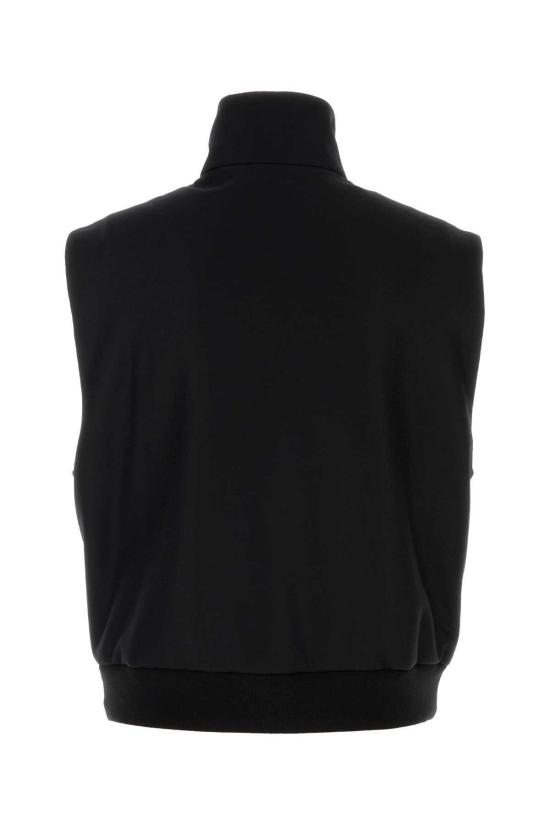  질샌더 베스트 질 샌더 블랙 울 - JIL SANDER